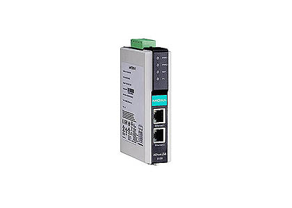 NPort IA-5150-T - 1-port RS-232/422/485 serial device server, 10/100MBaseT(X) (RJ45), -40~75 Degree C by MOXA
